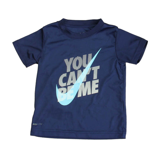 Nike Boys Navy Athletic Top Size: 2-3T Navy