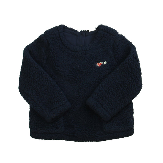 Gap Girls Navy Fleece Size: 2T Navy