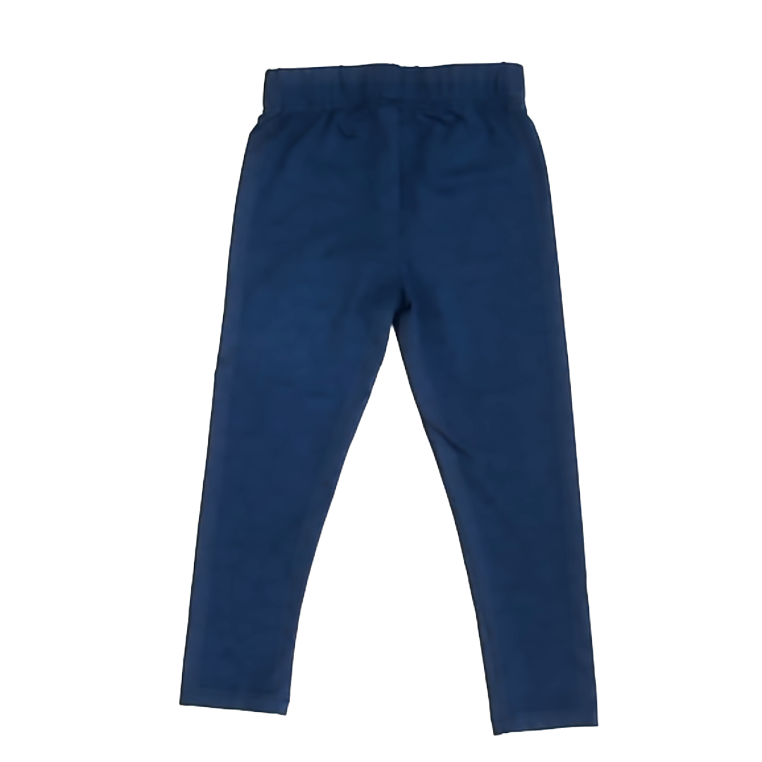 Disney Girls Navy Leggings Size: XS (4-5T) Navy