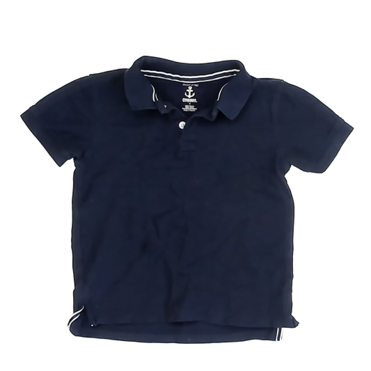 Gymboree Boys Navy Polo Shirt Size: 7 Years Navy