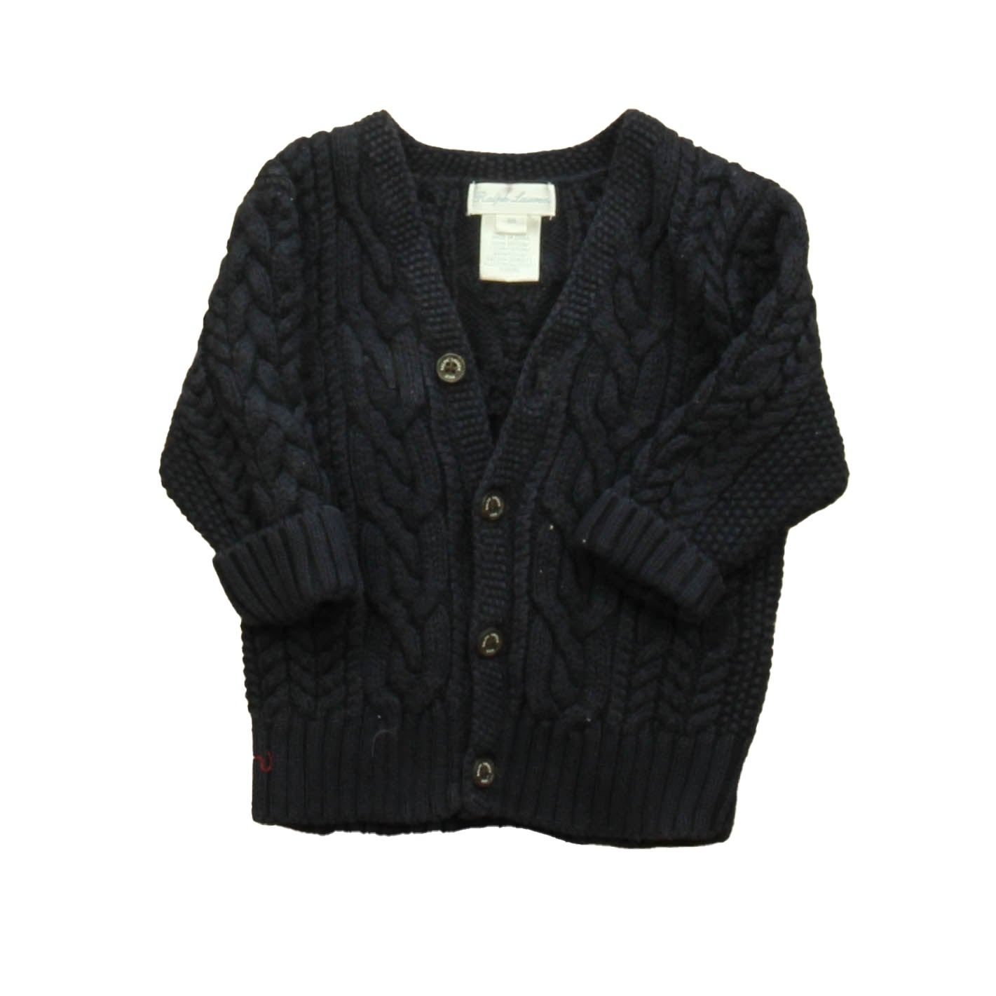 Ralph Lauren Boys Navy Cardigan Size: 6 Months Navy