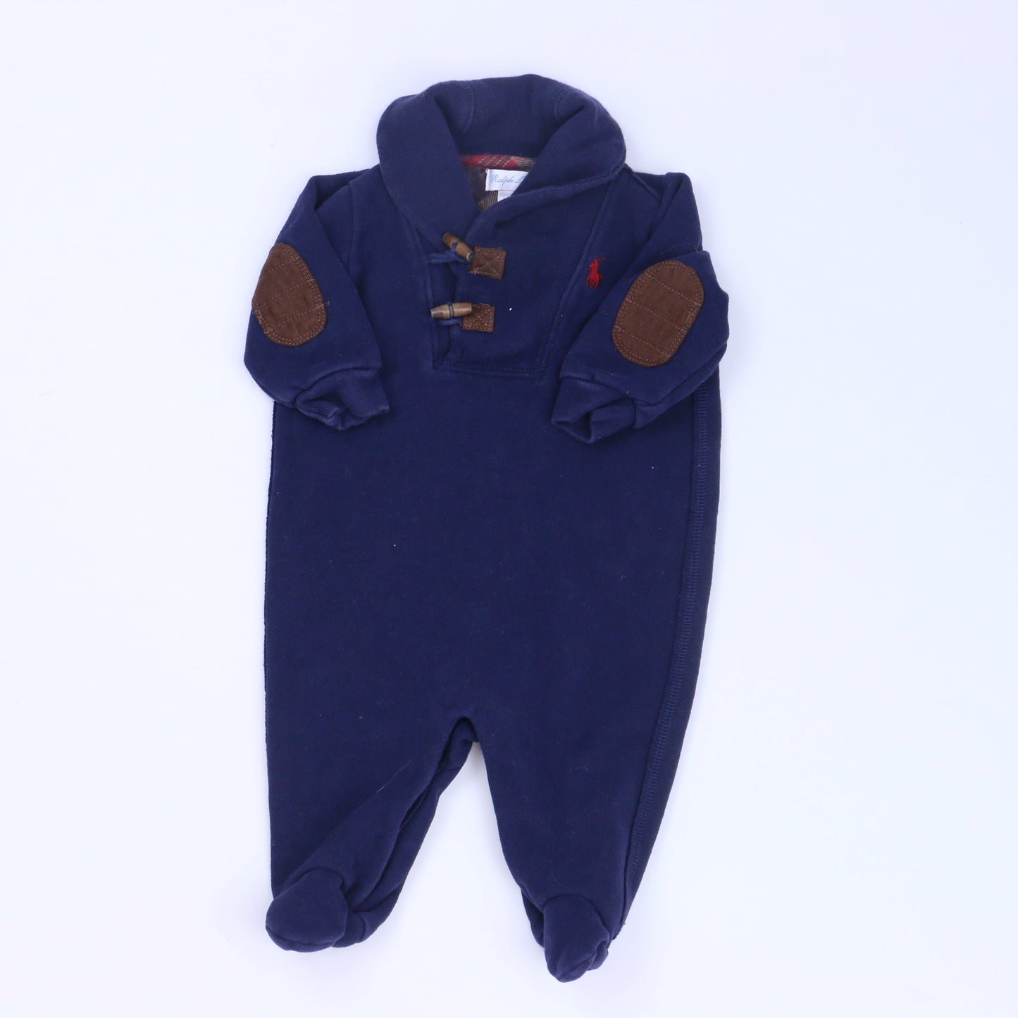 Ralph Lauren Boys Navy Long Sleeve Outfit Size: 3 Months Navy