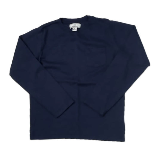 Classic Prep Boys Navy Long Sleeve T-Shirt Size: 14 Years Navy