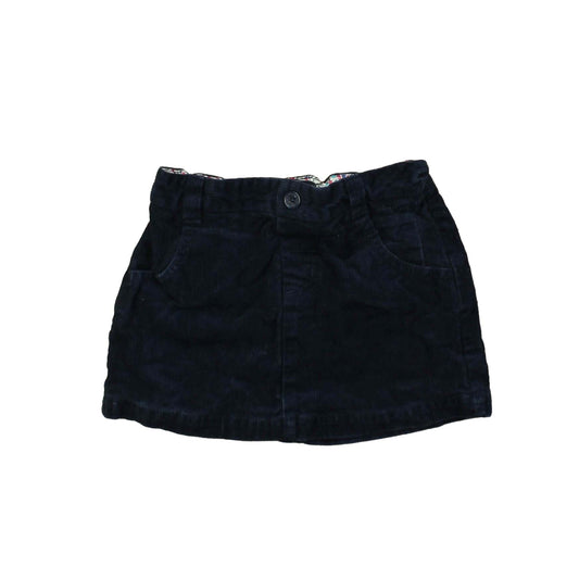 JoJo Maman Bebe Girls Navy Skirt Size: 2-3 Years Navy