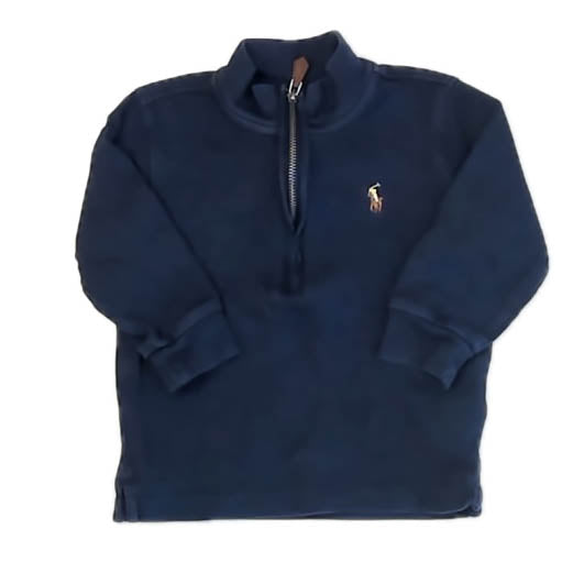 Ralph Lauren Boys Navy Long Sleeve Shirt Size: 24 Months Navy