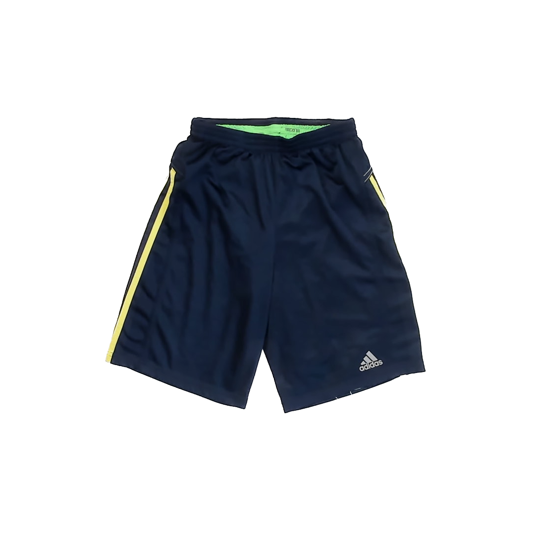 Adidas Boys Navy Athletic Shorts Size: Adult XS Navy