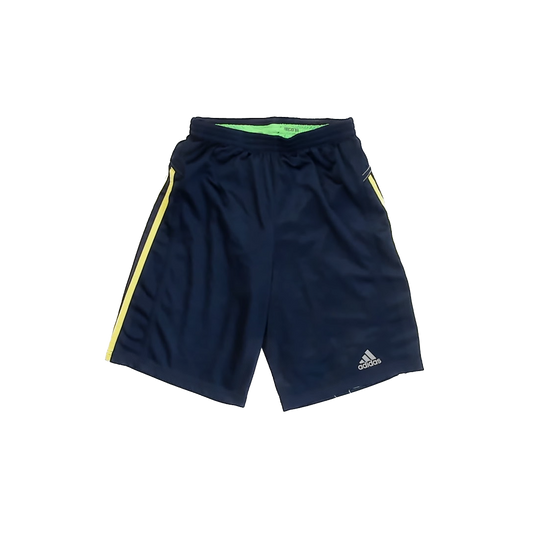 Adidas Boys Navy Athletic Shorts Size: Adult XS Navy