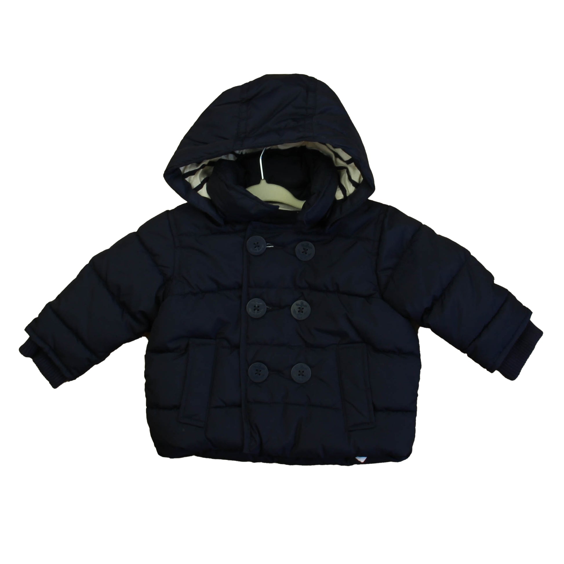Gap Boys Navy Winter Coat Size: 0-6 Months Navy