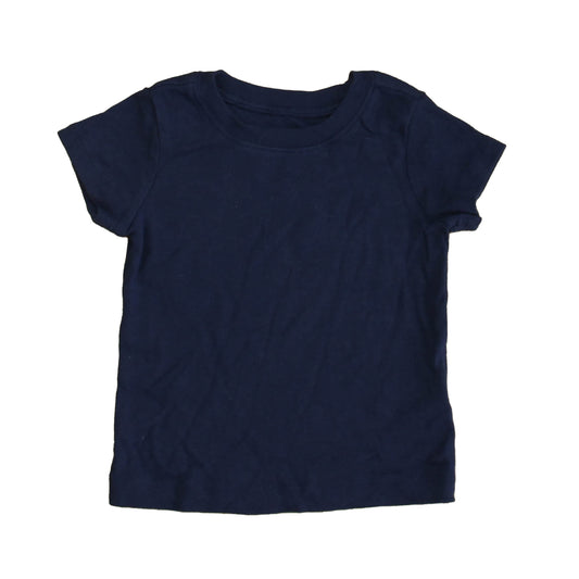 Moon And Back Girls Navy T-Shirt Size: 2T Navy