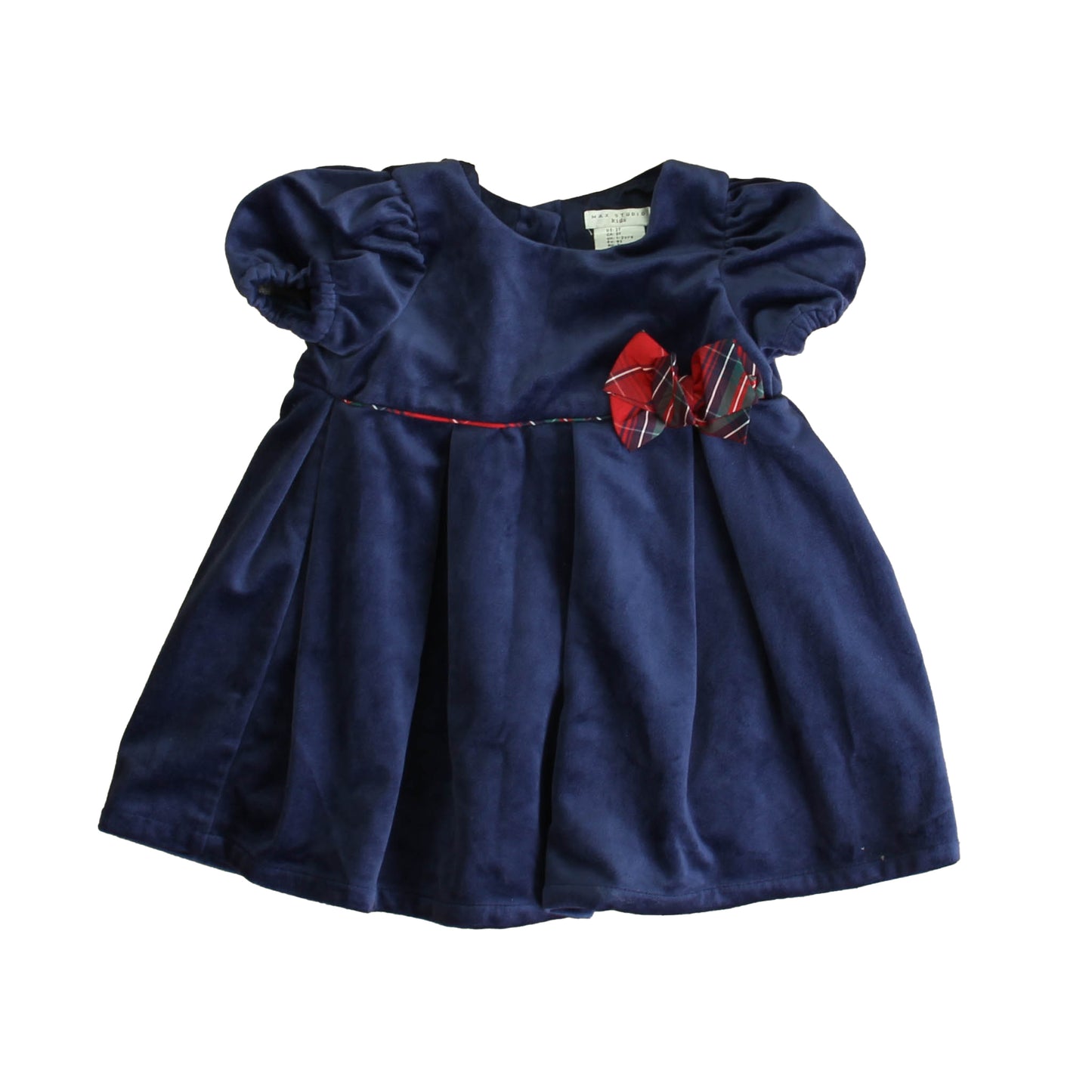 Max Studio Girls Navy Dress Size: 2T Navy