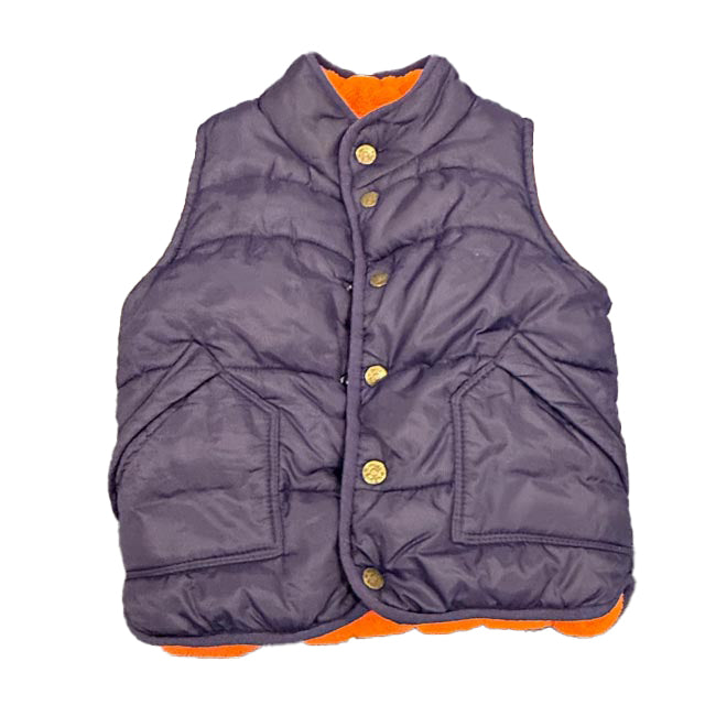 Boden Boys Navy Vest Size: 3-4T