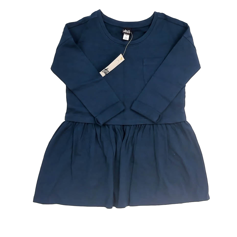 Tea Collection Girls Navy Dress Size: 4T Navy