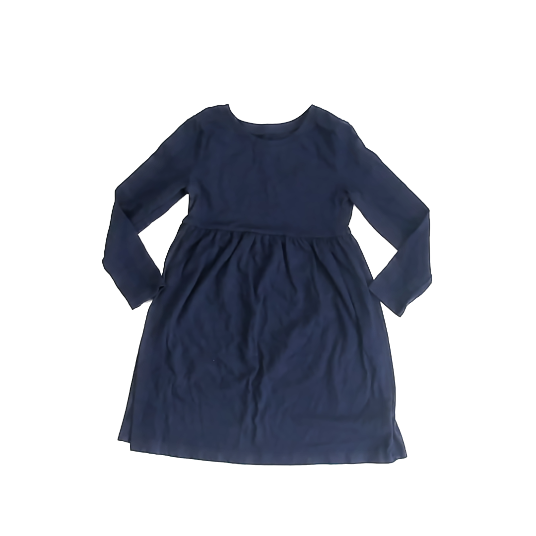 Old Navy Girls Navy Dress Size: 4T Navy