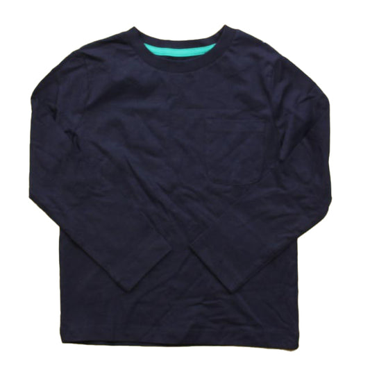 Mightly Boys Navy Long Sleeve T-Shirt Size: 4-5T