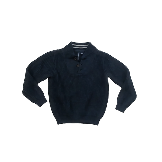 Janie and Jack Boys Navy Sweater Size: 4T Navy