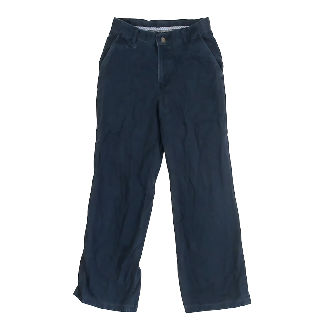 Chaps Boys Navy Slacks Size: 12 Years Navy