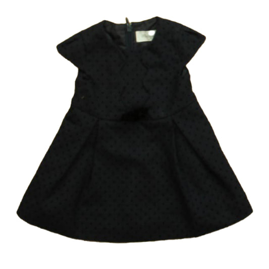 Tartine Et Chocolat Girls Navy Dress Size: 3 Months