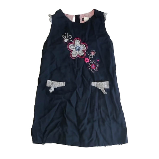 Petit Lem Girls Navy Dress Size: 4T Navy