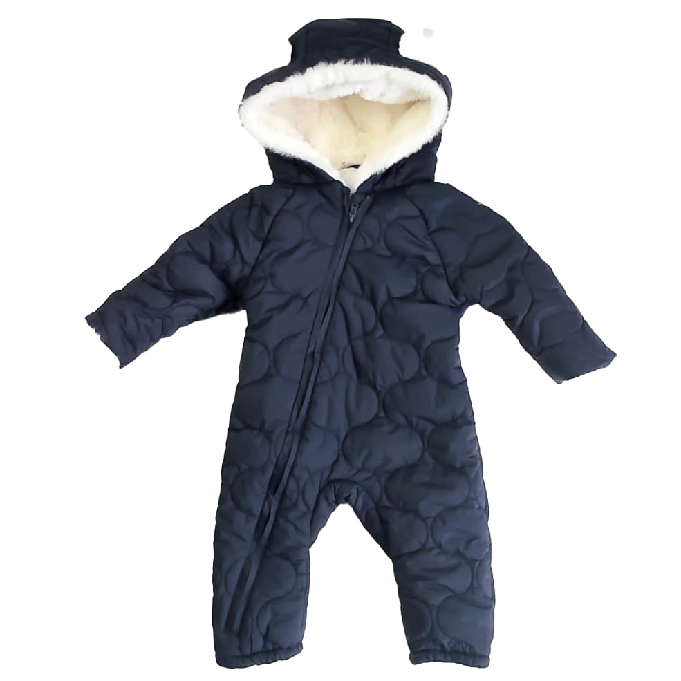 Mori Boys Navy Snowsuit Size: 0-3 Months Navy