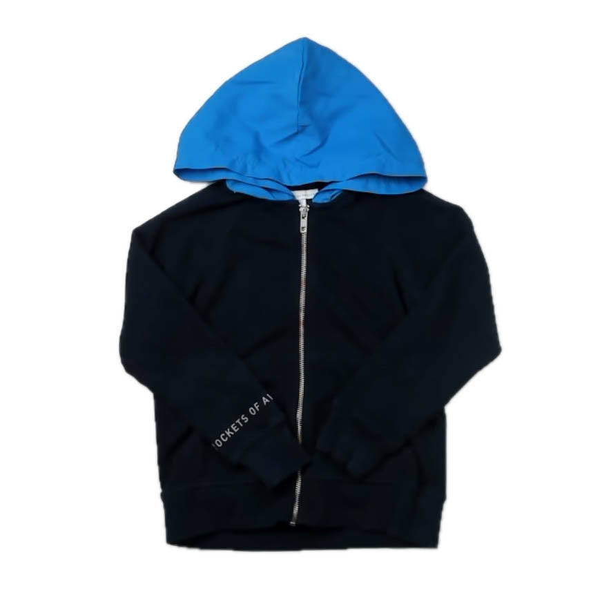 Rockets Of Awesome Boys Navy Hoodie Size: 6 Years Navy