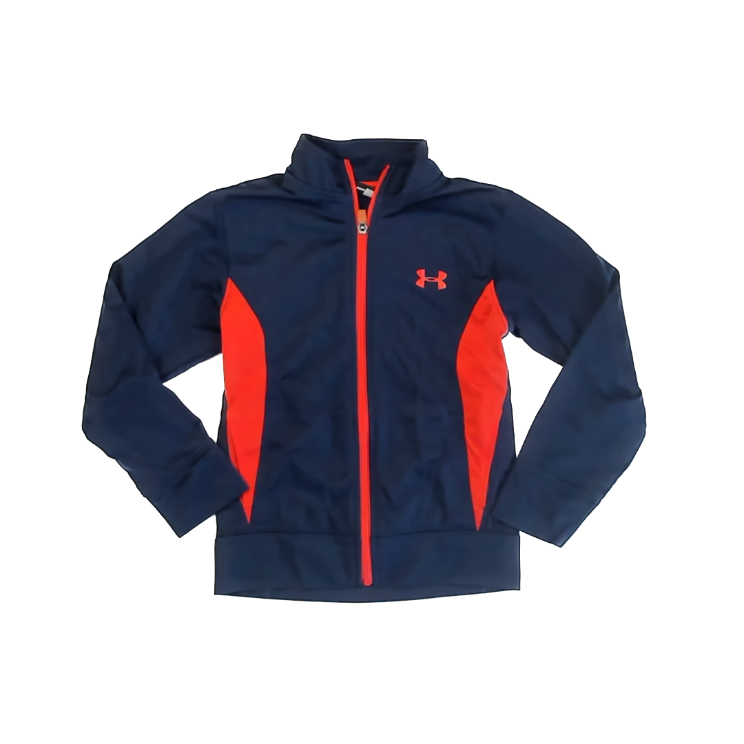 Under Armour Boys Navy Jacket Size: 7 Years Navy