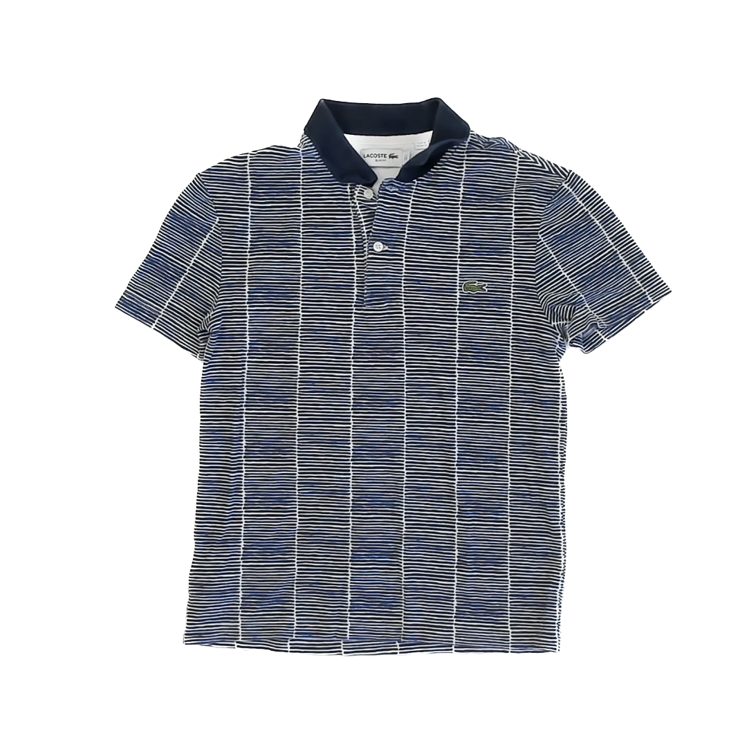 Lacoste Boys Navy Polo Shirt Size: Adult S (slim fit) Navy