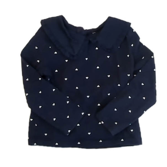 Gap Girls Navy Long Sleeve T-Shirt Size: 4T Navy