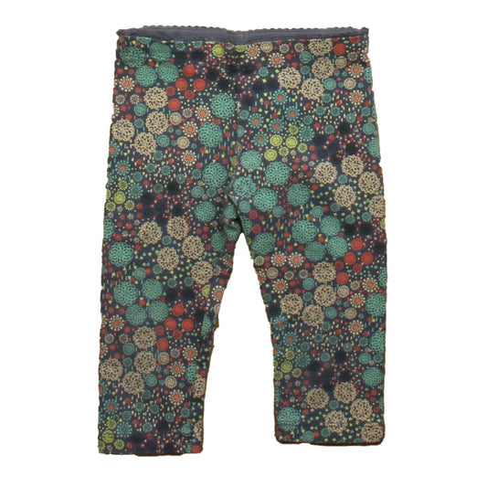 Tea Girls Navy Leggings Size: 3T