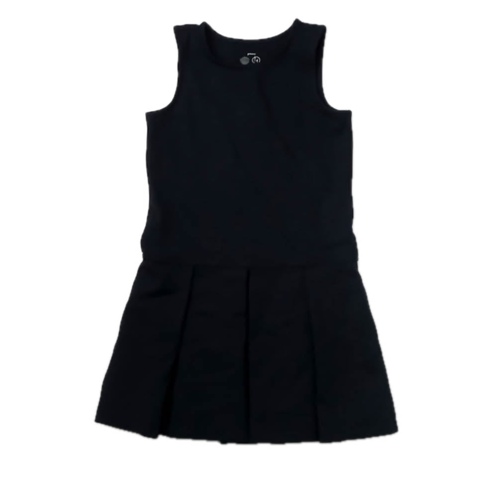 Primary.com Girls Navy Dress Size: 6-7 Years Navy
