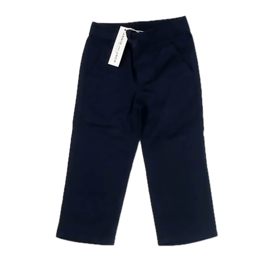 Janie and Jack Boys Navy Pants Size: 2-3T Navy