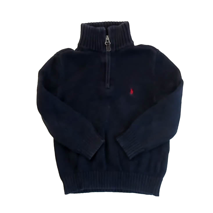 Ralph Lauren Boys Navy Sweater Size: 5T Navy