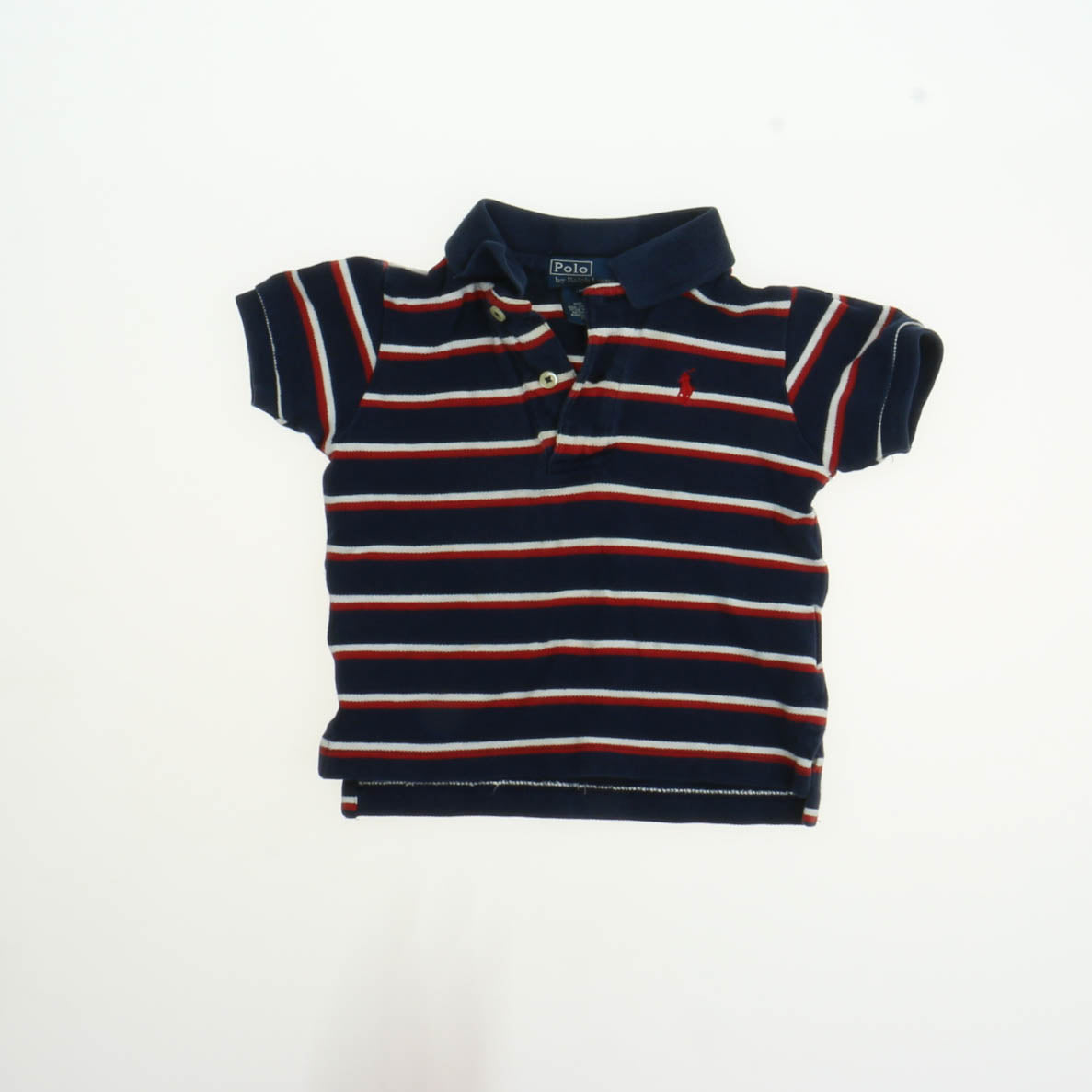 Ralph Lauren Boys Navy Polo Shirt Size: 12 Months Navy