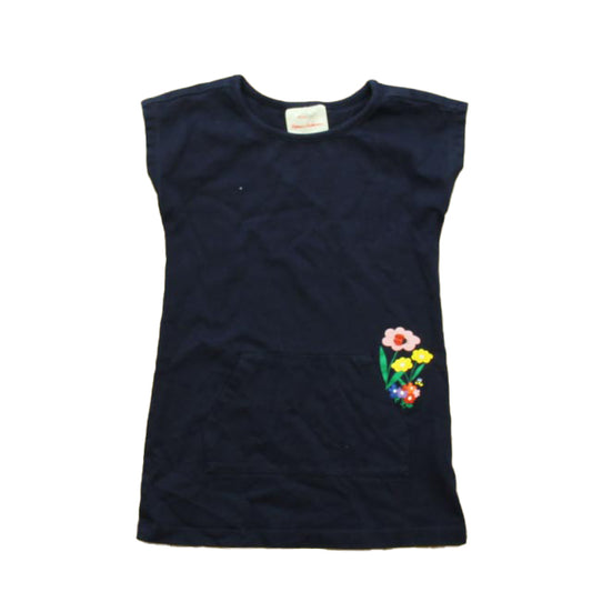 Hanna Andersson Girls Navy Dress Size: 3t Navy