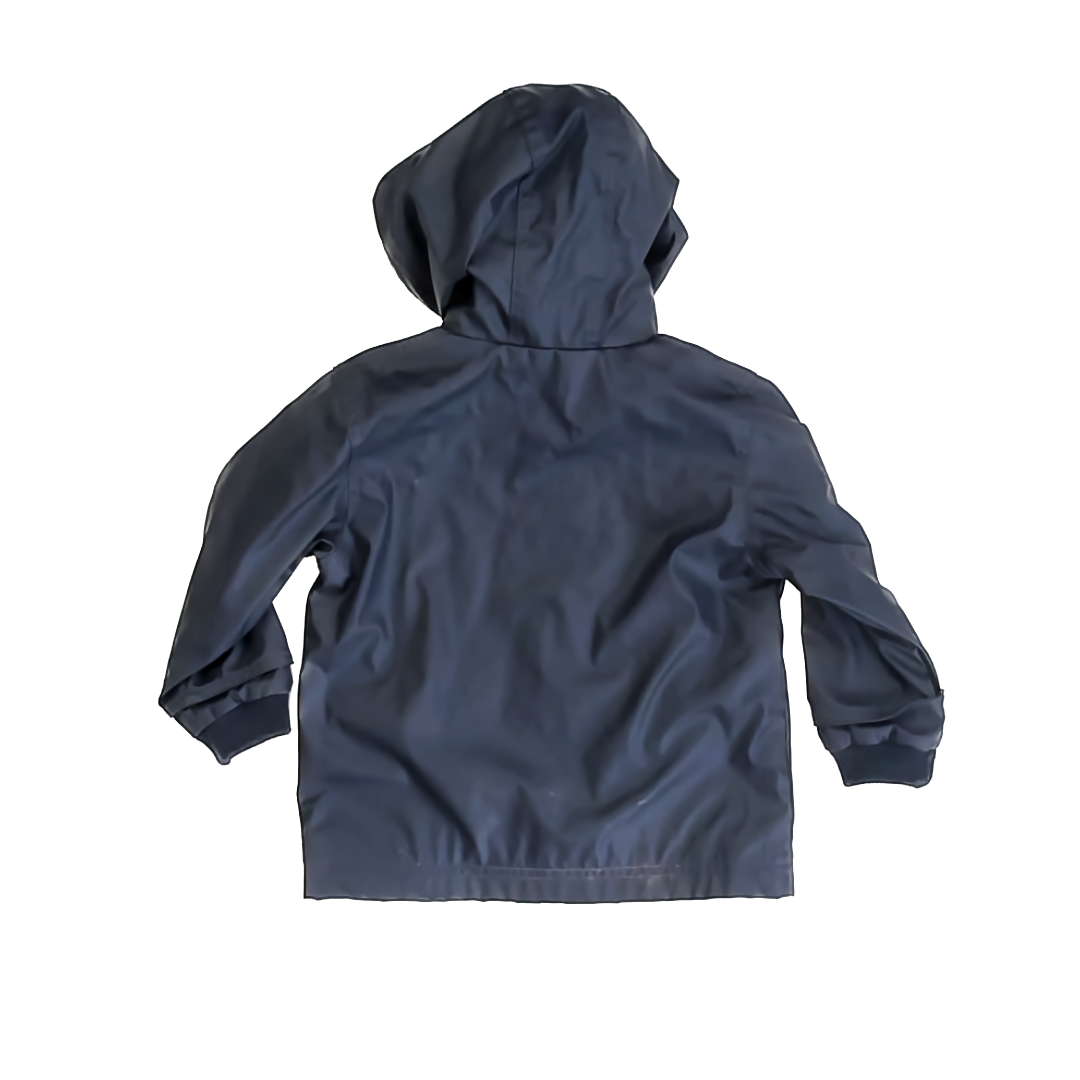 Petite Bateau Unisex Navy Rain Coat Size: 24 Months Navy