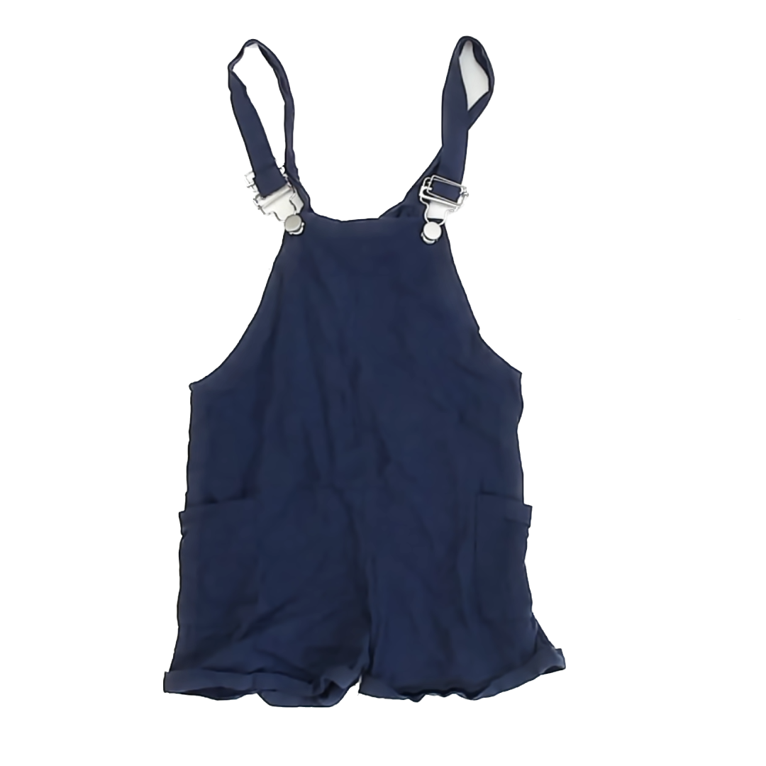 Unknown Girls Navy Overall Shorts Size: 5T* Navy