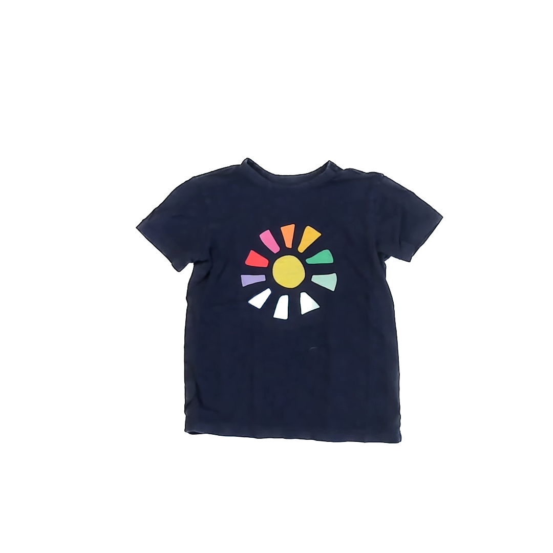 Primary Girls Navy T-Shirt Size: 6-7 Years Navy