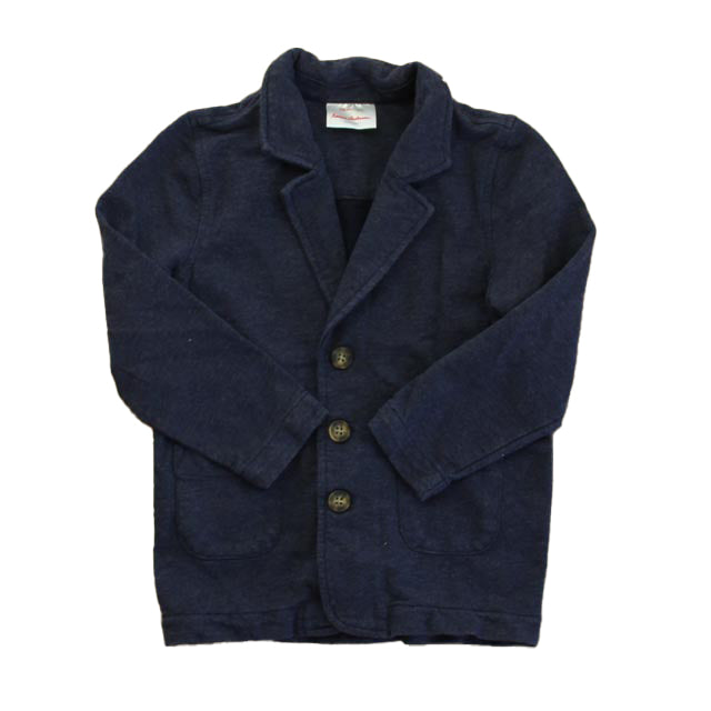Hanna Andersson Boys Navy Sports Coat Size: 4T