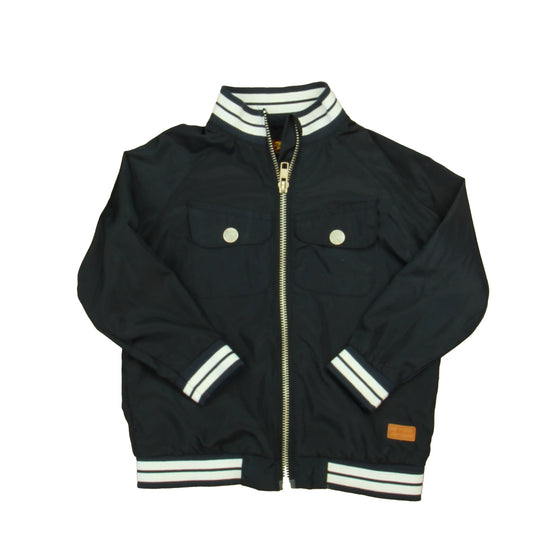 7 For All Mankind Girls Navy Jacket Size: 24 Months Navy
