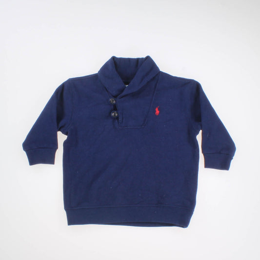 Ralph Lauren Boys Navy Fleece Size: 9 Months Navy