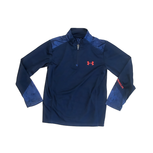 Under Armour Boys Navy Sweatshirt Size: 7 Years Navy