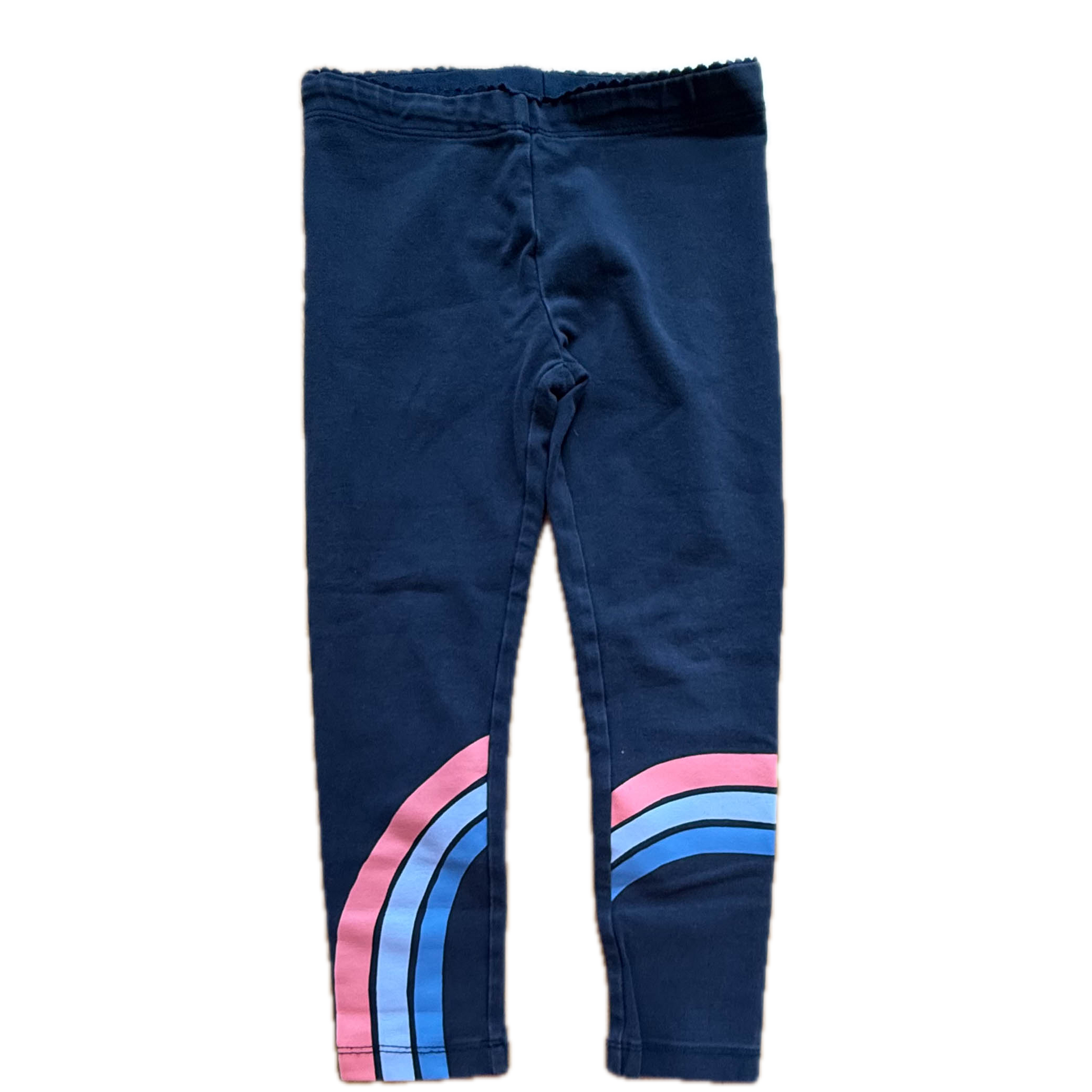 Tea Collection Girls Navy Leggings Size: 4T Navy