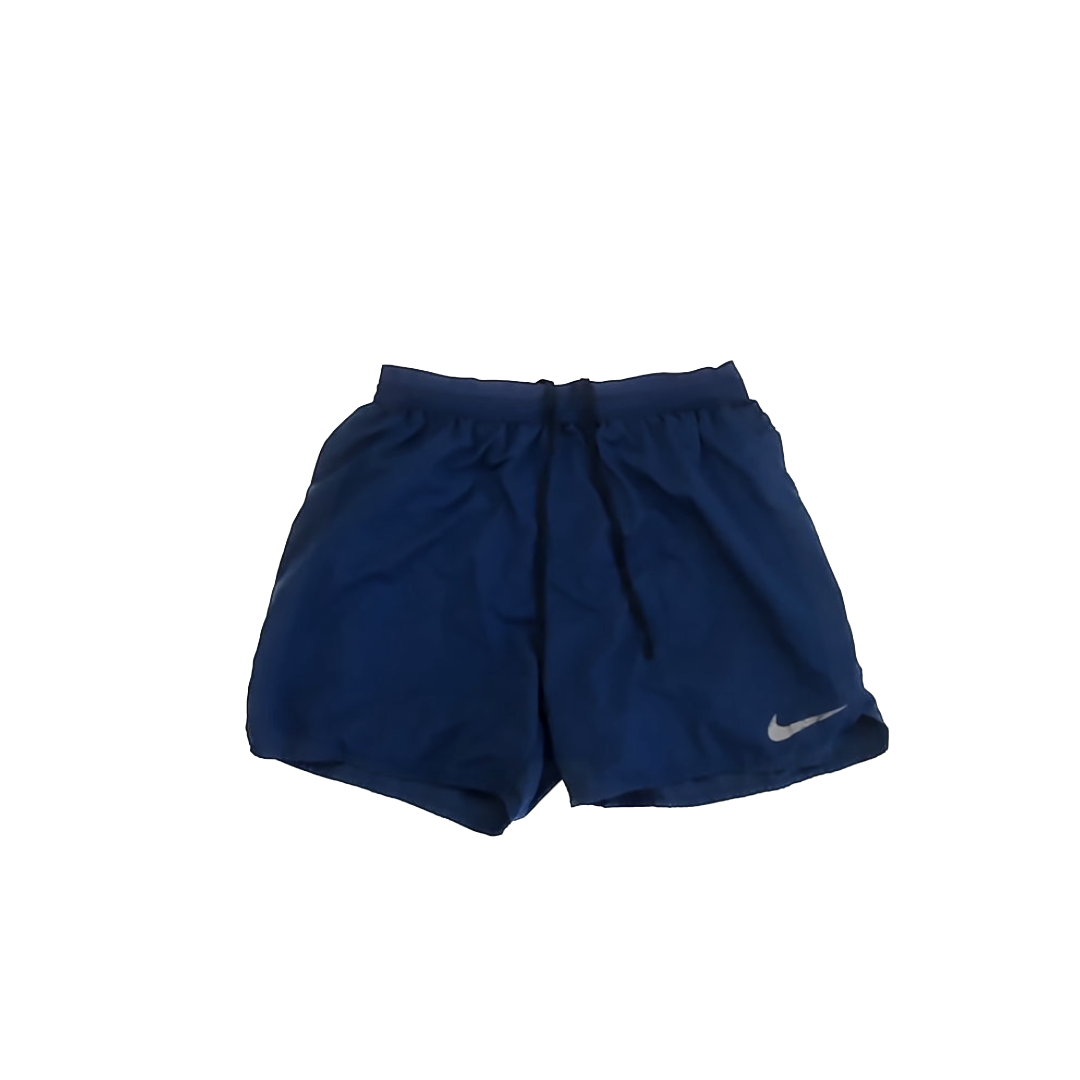 Nike Girls Navy Athletic Shorts Size: M Navy