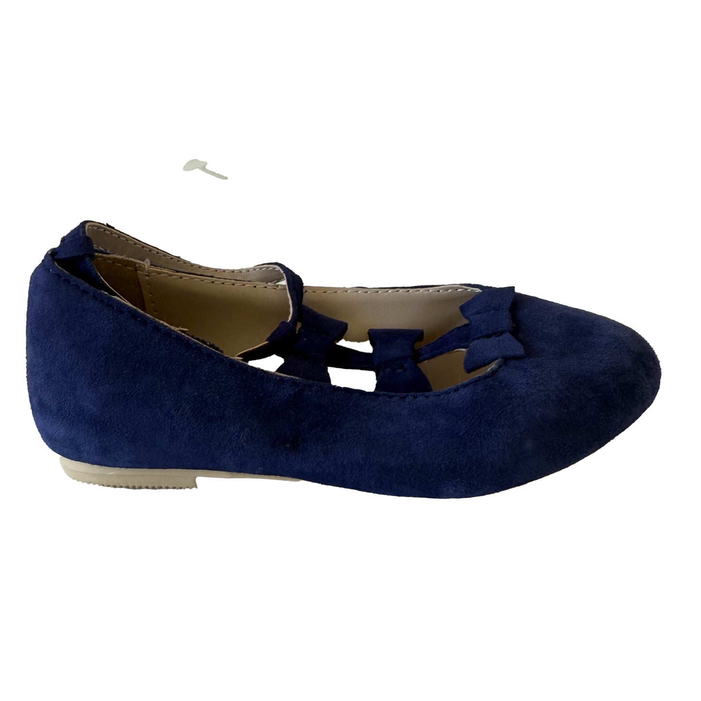 Janie and Jack Girls Navy Shoes Size: 7 Toddler Navy