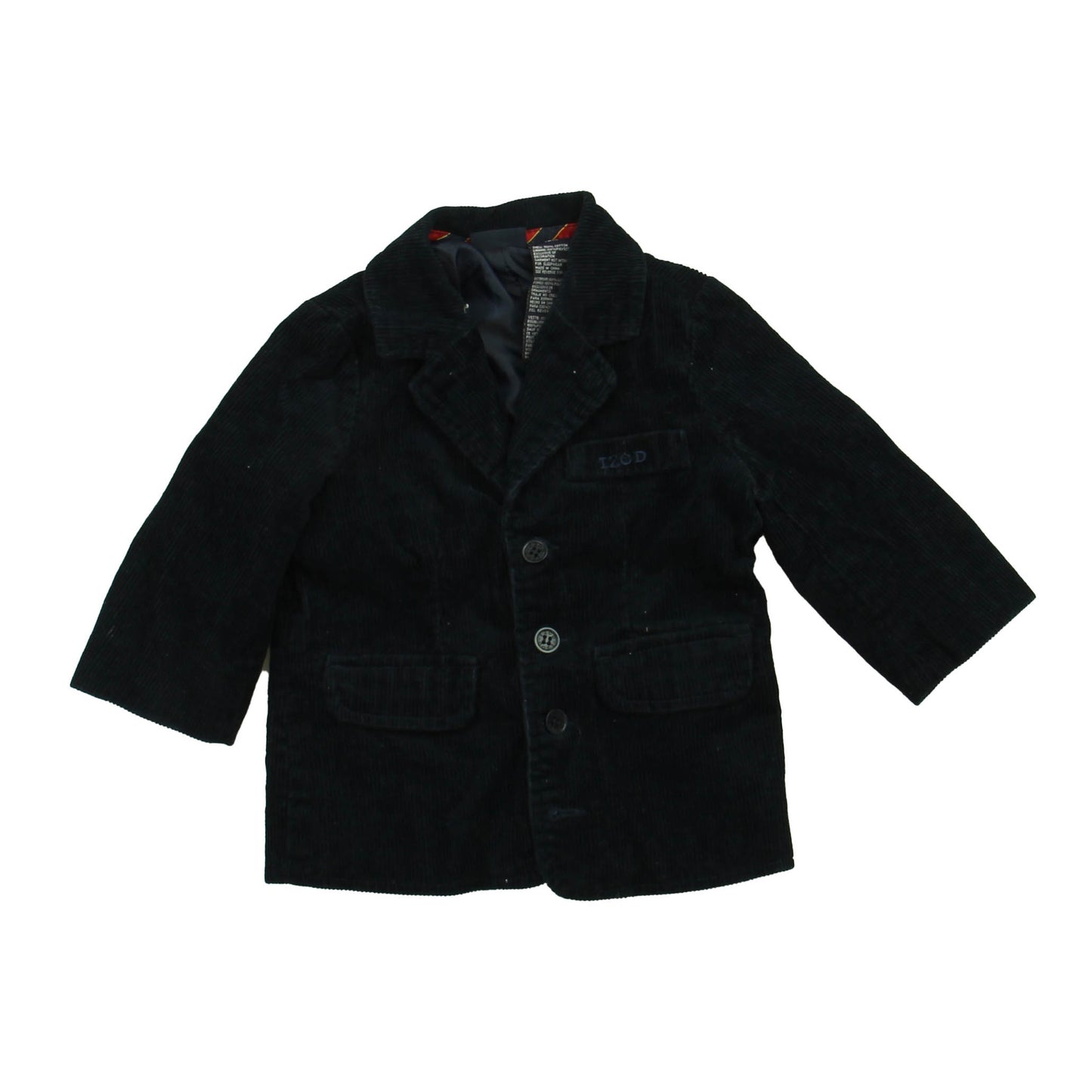 Izod Boys Navy Sports Coat Size: 12 Months Navy