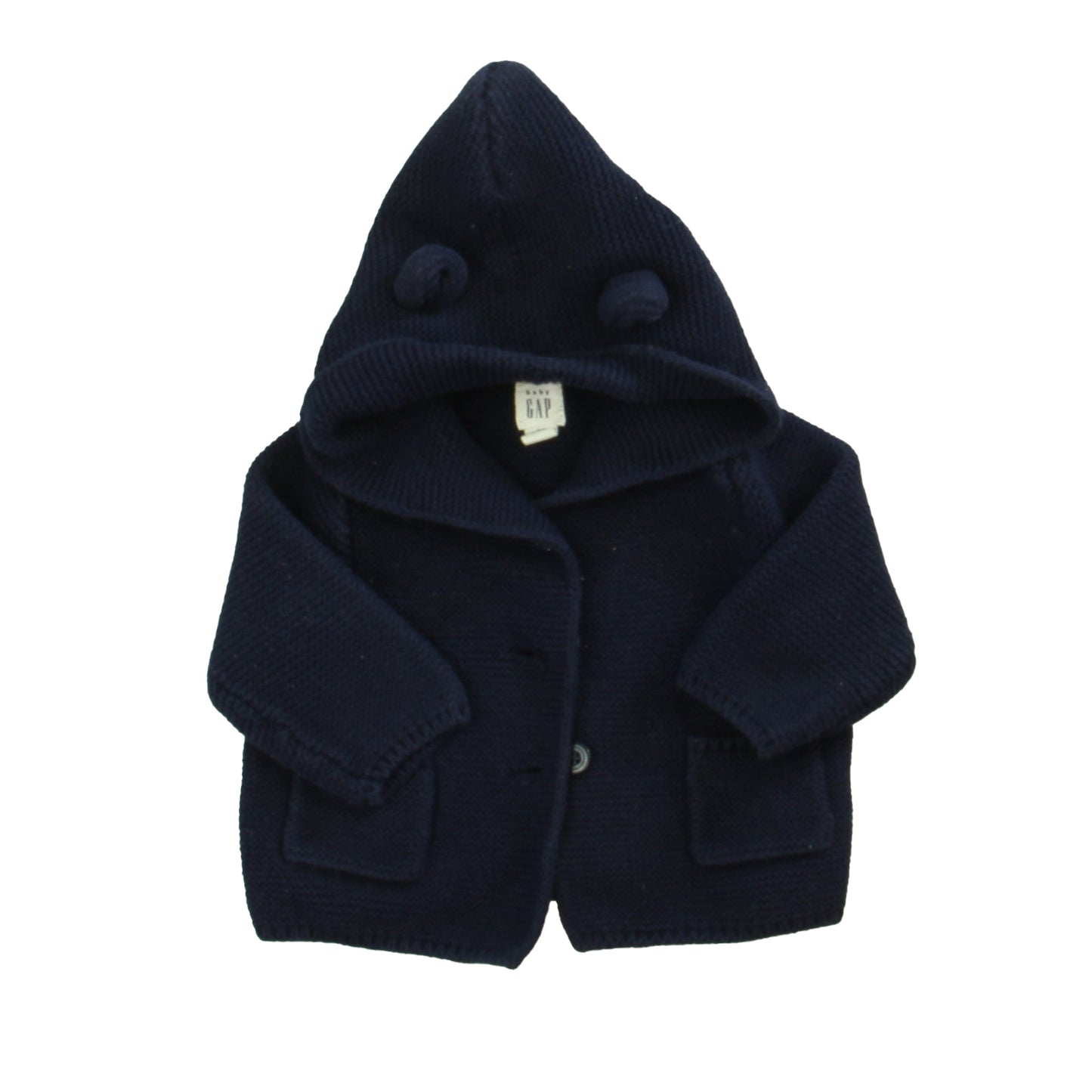 Gap Boys Navy Cardigan Size: 3-6 Months Navy