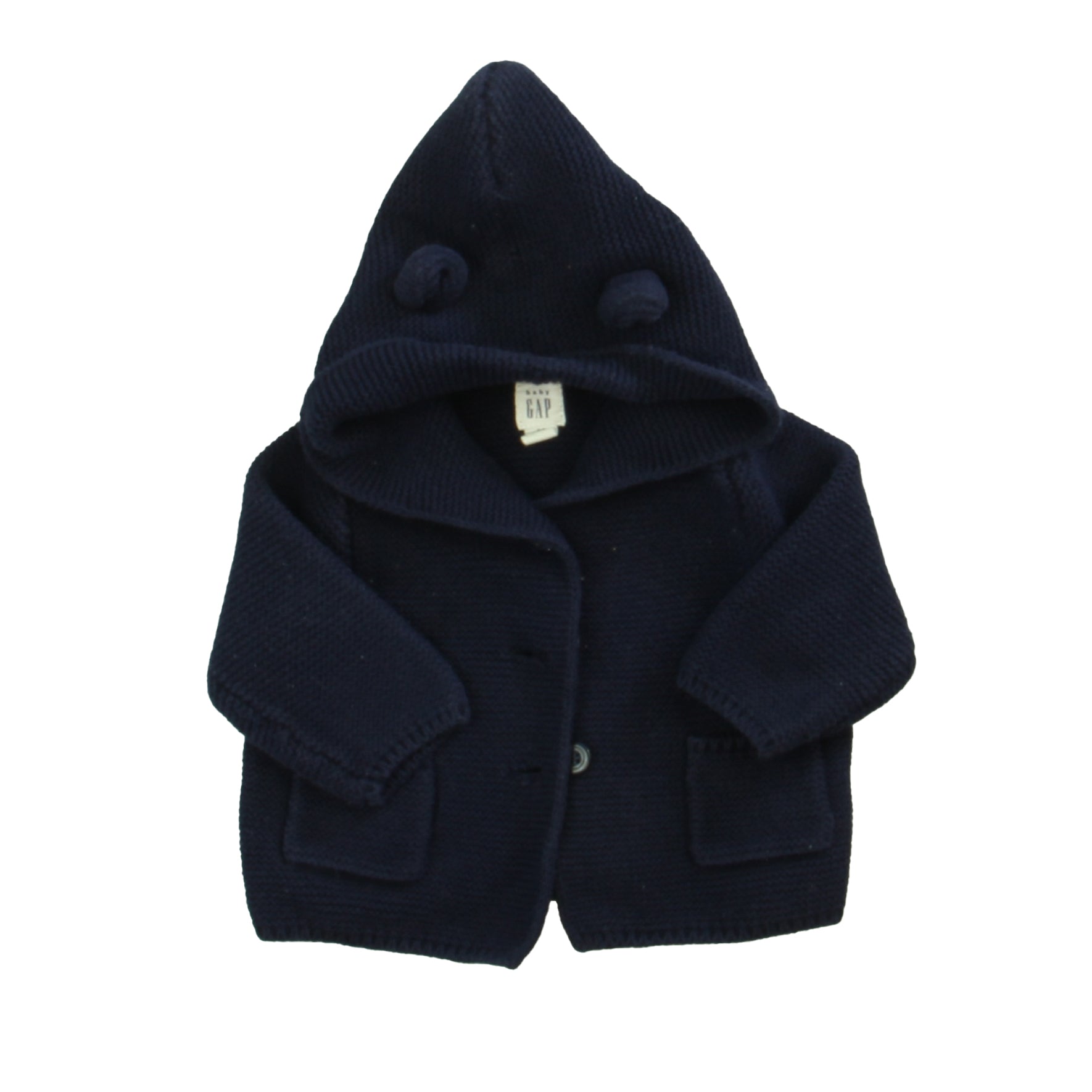 Gap Boys Navy Cardigan Size: 3-6 Months Navy