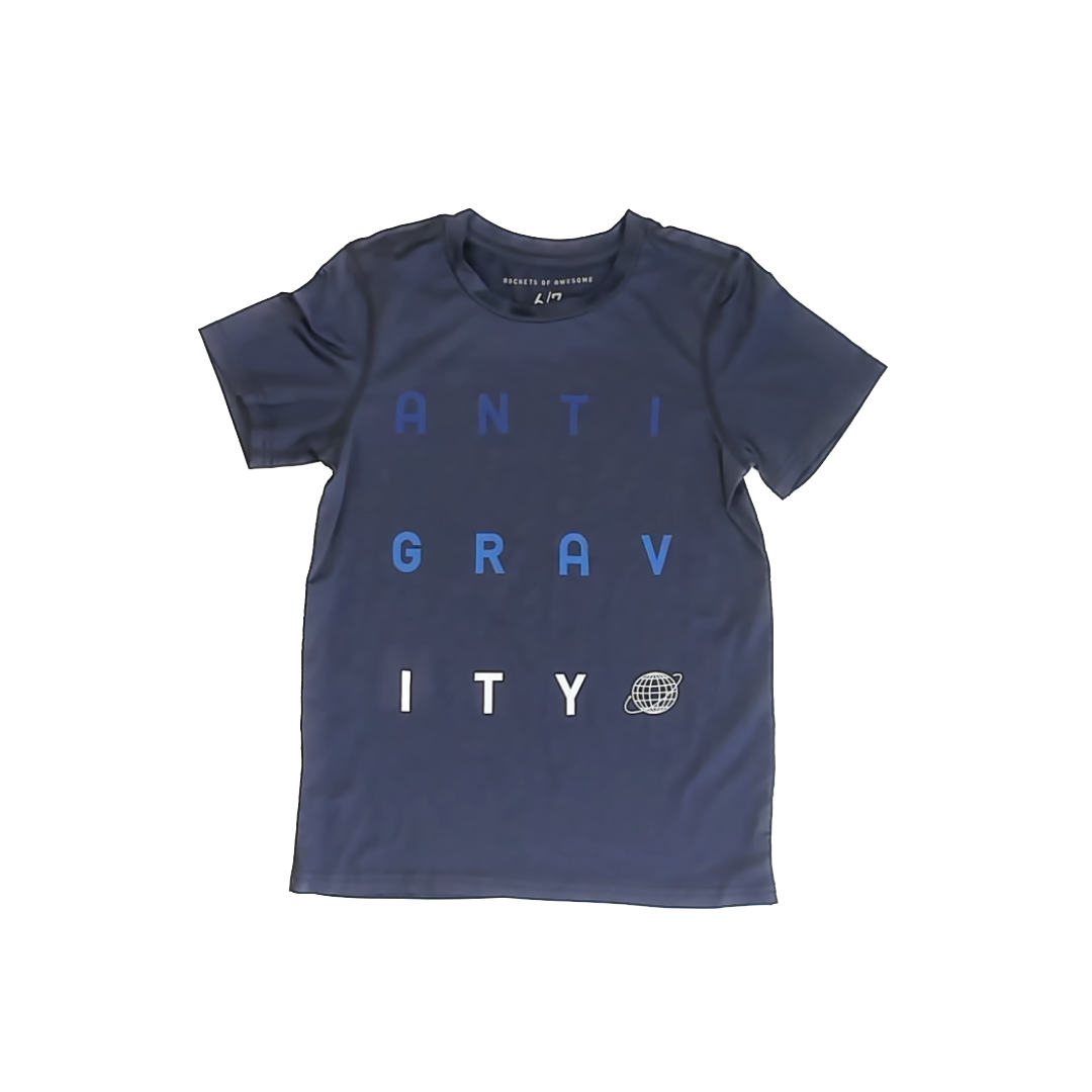 Rockets Of Awesome Boys Navy Athletic Top Size: 6-7 Years Navy