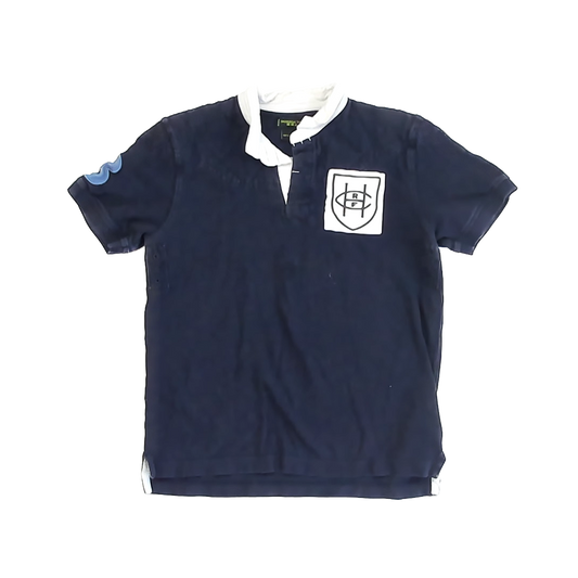 Shanghai Tang Boys Navy Polo Shirt Size: 12 Years Navy