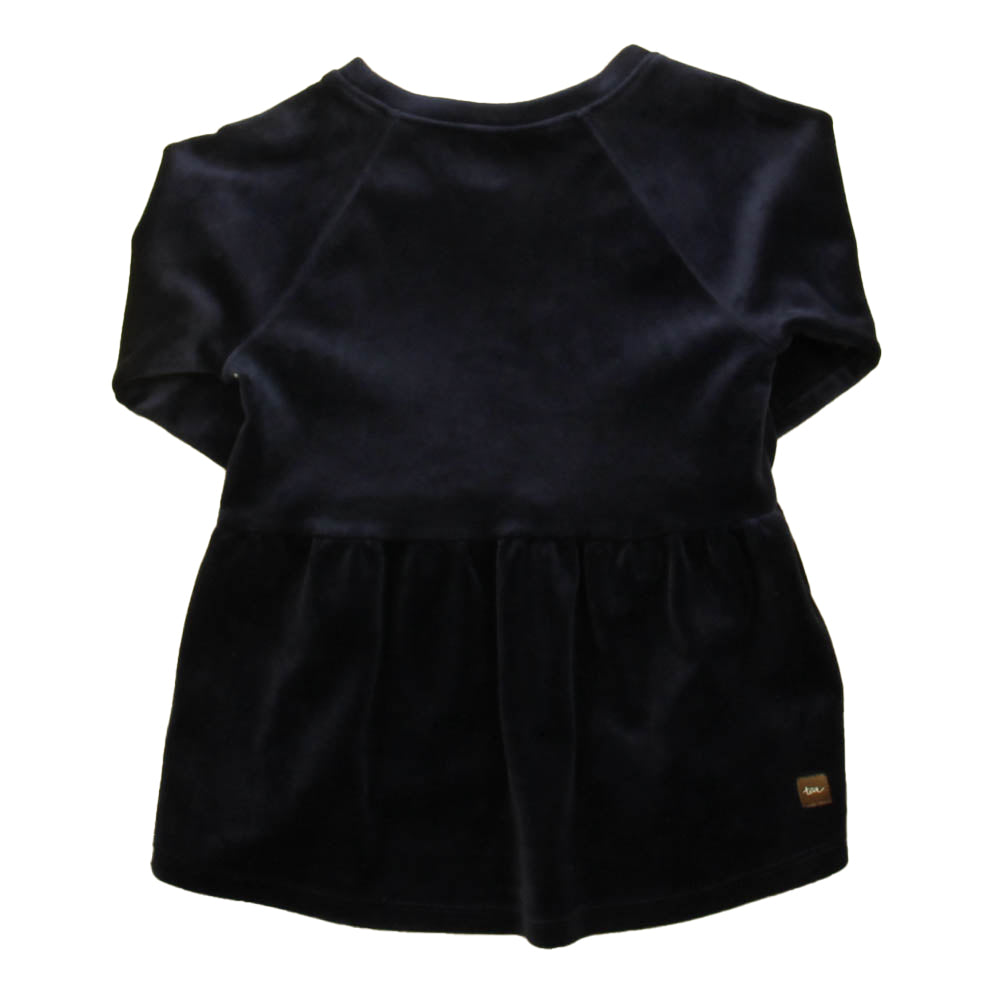 Tea Girls Navy Dress Size: 2T Navy