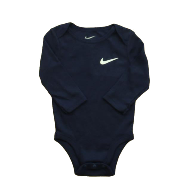 Nike Boys Navy Onesie Size: 6 Months Navy